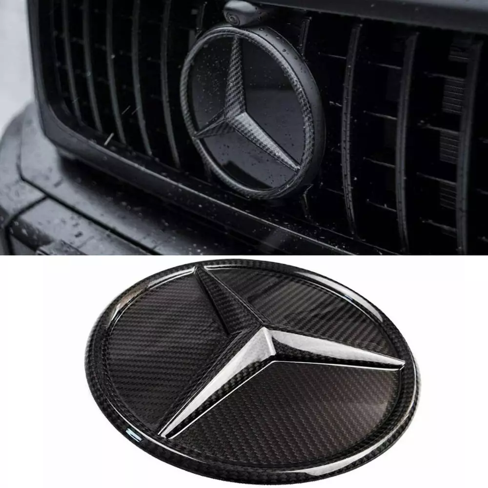 Mercedes-Benz W463 G-Klasa G-Wagen Karbonowy Emblemat grilla