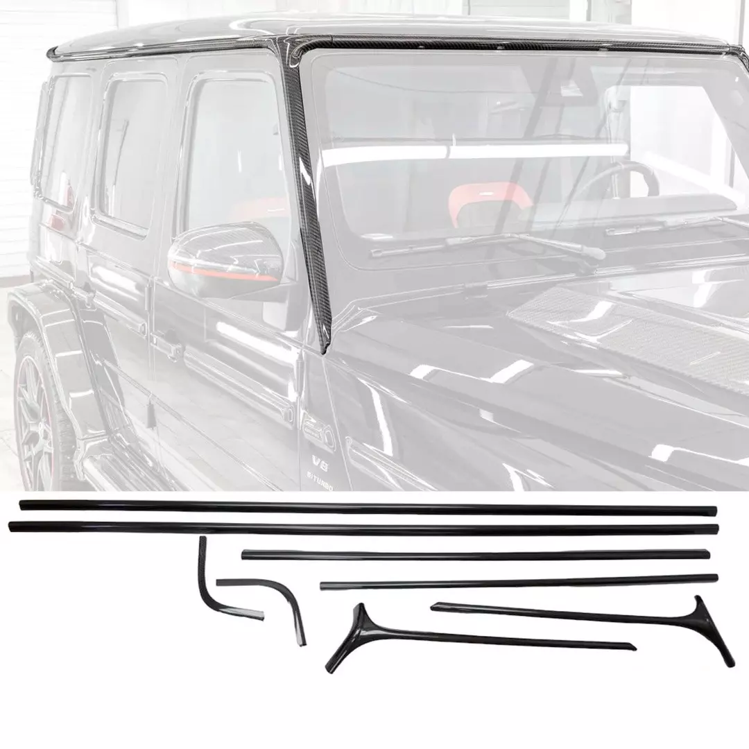 Obramówka szyby karbon do Mercedes-Benz G-Klasa W463A W464 AMG G63