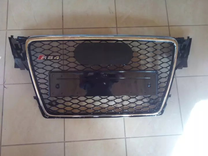 GRILL Audi A4 styl RS4 2007-2011 CHROME