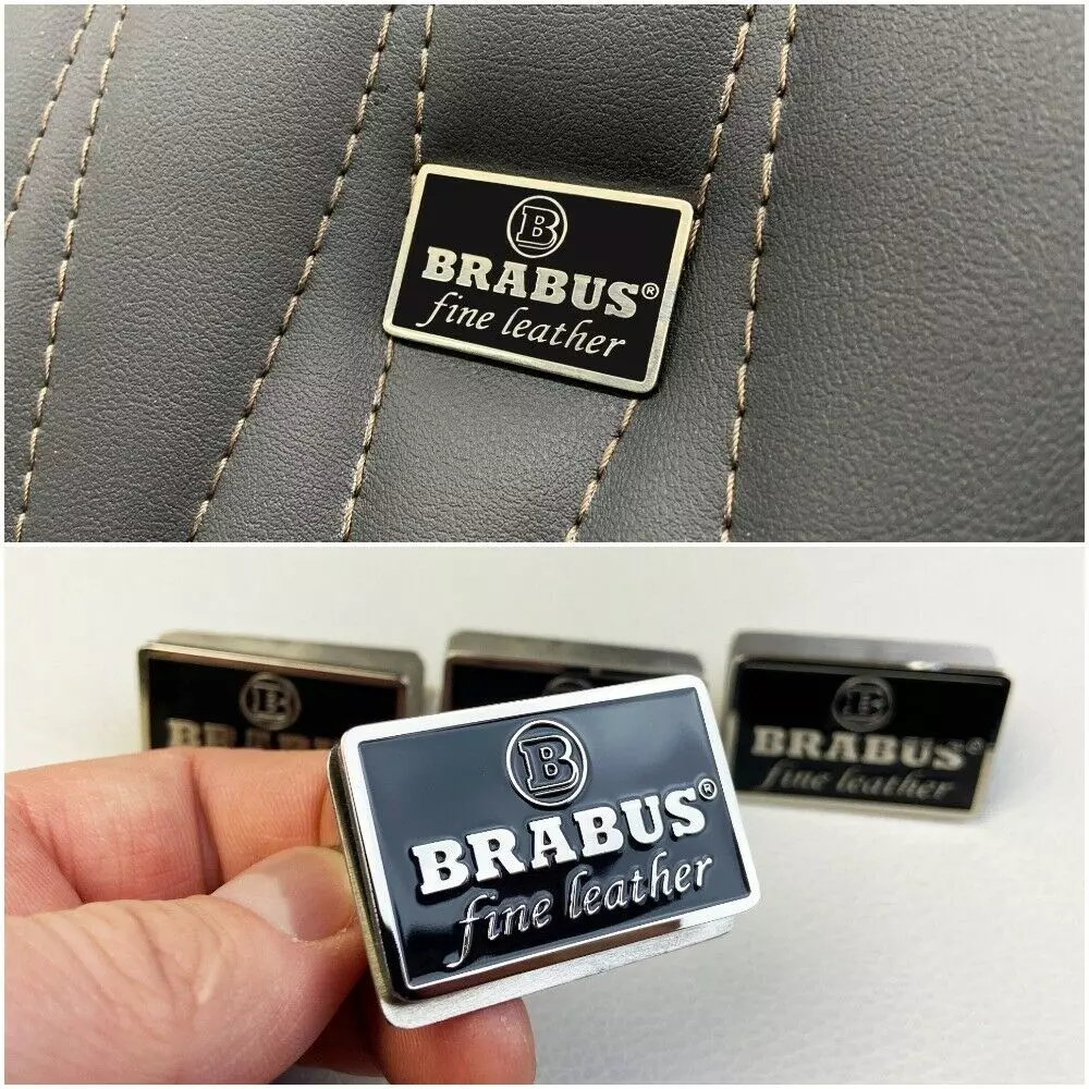 Zestaw Emblematów Brabus znaczek w fotele 4 szt.